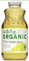 White Grape Juice, Organic, 12 x 1 Qt. by Santa Cruz Discount