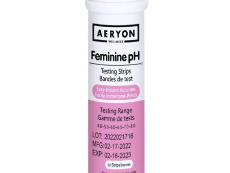 Aeryon Feminine pH Testing Strips 50 Strips For Cheap