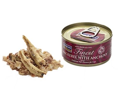 Fish4Cats Mackerel with Anchovy 70g Supply