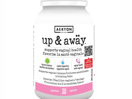 Aeryon Up & Away Boric Acid Suppositories 30 Suppositories Online