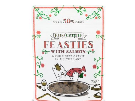 King Catnip Feasties Salmon Treats Sale