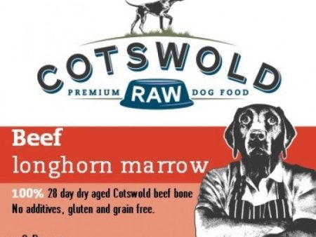 Cotswold Raw Frozen Longhorn Marrow Bones For Sale