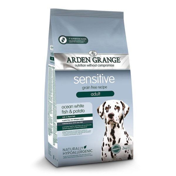 Arden Grange Adult Dry Dog Food Sensitive Ocean White Fish & Potato Discount