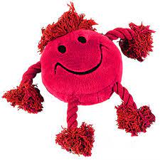 Happy Face Soft Dog Toy Online