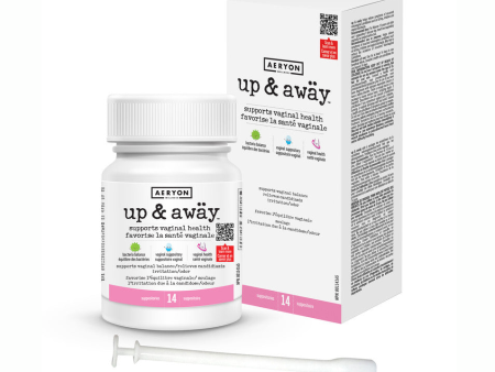 Aeryon Up & Away Boric Acid Suppositories Kit with Applicator (14 Suppositories) Discount