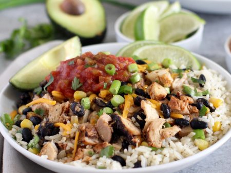 *Shredded Chicken Burrito Bowls Cheap