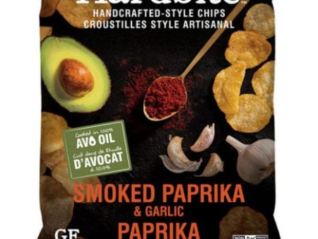 Hardbite Smoked Paprika & Garlic Avocado Oil Chips 128g Discount