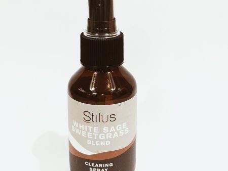 Stilus Clearing Spray - White Sage & Sweetgrass (100ml) Hot on Sale