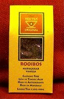 Rooibos Mdagscar Van Tea Organic, 1 box by African Red Tea Hot on Sale