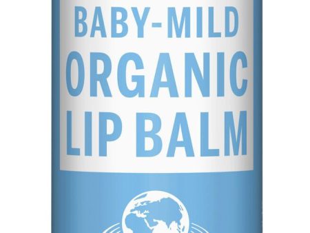 Dr. Bronner s - Organic Lip Balm, Baby Mild (0.15oz) Sale