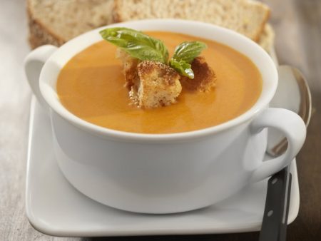 Roasted Red Pepper & Gouda Bisque For Cheap