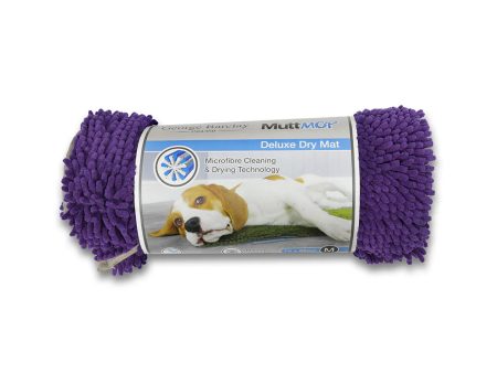 George Barclay MuttMop Deluxe Dry Mat Plum Supply