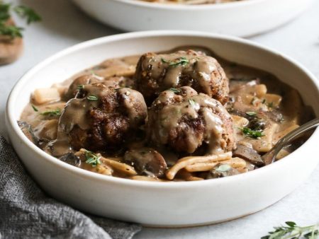 Swedish Meatballs with Egg Noodles Online now