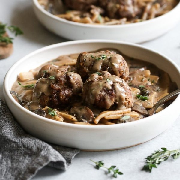 Swedish Meatballs with Egg Noodles Online now