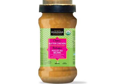 Khazana Organic Butter Chicken Simmer Sauce 360ml Hot on Sale