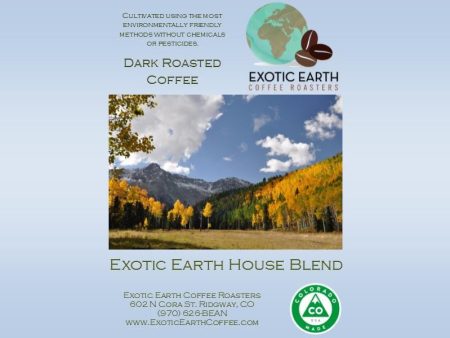 Exotic Earth House Blend Coffee Online now