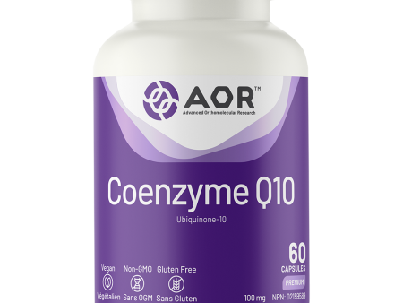 AOR Coenzyme Q10 60 Vegetarian Capsules For Discount