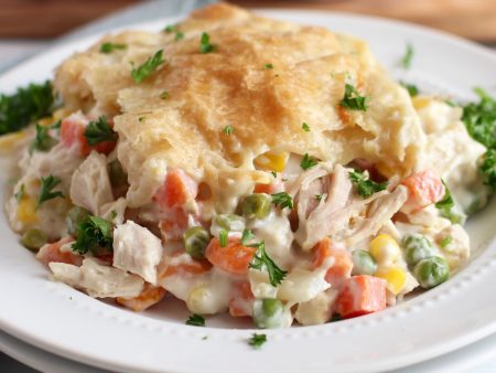 *Family Style Chicken Pot Pie Fashion