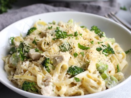 *Skinny Chicken Fettuccine Alfredo Sale