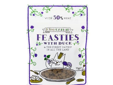 King Catnip Feasties Duck Treats For Discount