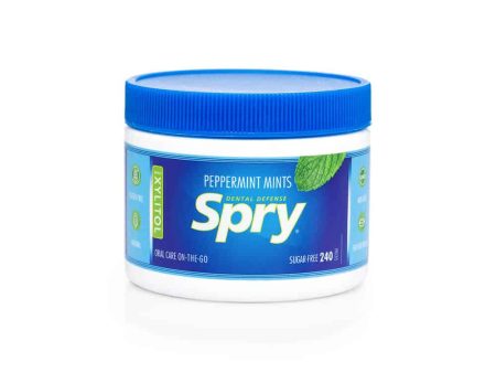 Spry Dental Defense Peppermint Mints 240 For Cheap