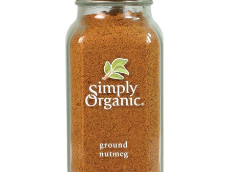 Simply Organic Ground Nutmeg 65g For Sale