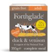 Forthglade Gourmet Adult Grain Free Duck & Venison 395g Online