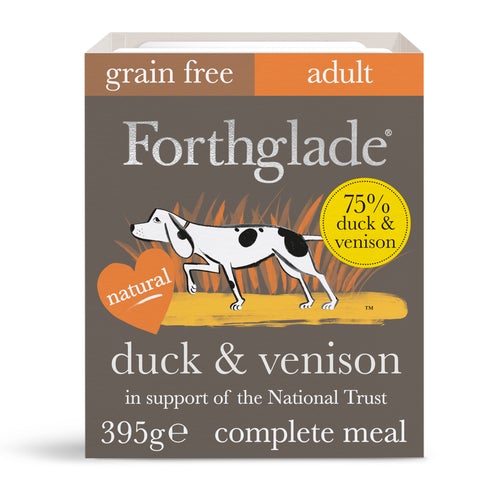 Forthglade Gourmet Adult Grain Free Duck & Venison 395g Online