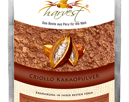 Peruvian Harvest® Raw Criollo Cacao Powder (200g) For Sale