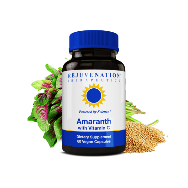 Amaranth Extract with Vitamin C (650 mg, 60 Vegan Capsules) - Heart Health and Immunity, Boosts Energy, Non-GMO, Gluten-Free Fashion