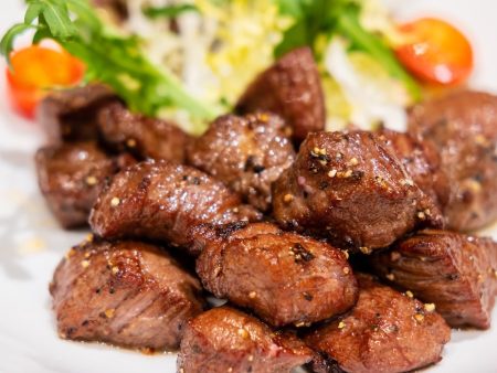 Jalapeno Lime Steak Tips with Mexican Street Corn For Discount