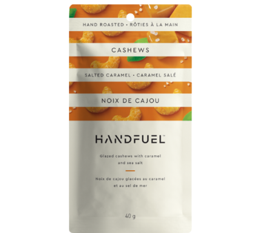 Handfuel Salted Caramel Cashews 40g Hot on Sale