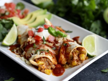 *Cheesy Beef Enchiladas Online now