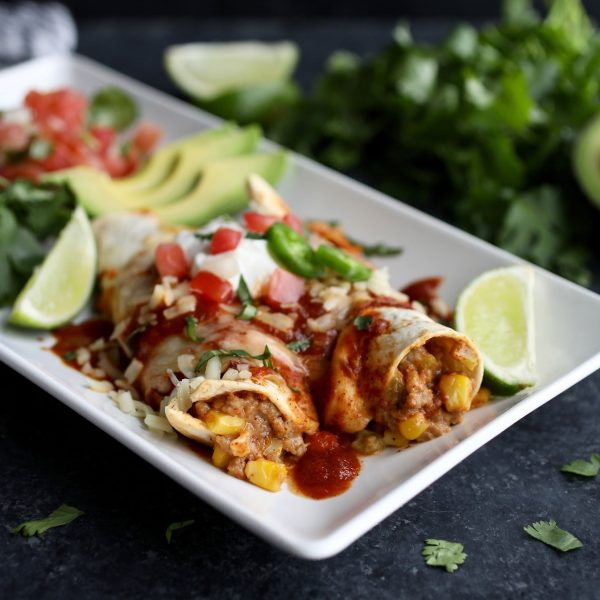 *Cheesy Beef Enchiladas Online now