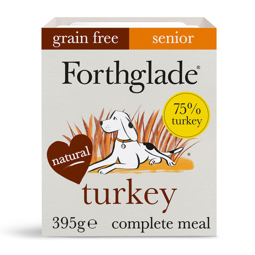 Forthglade Complete Senior Grain Free Turkey with Butternut Squash & Veg 395g x 18 on Sale