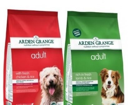 Arden Grange 2 Bag Deal (2 x 12kg) Adult Dog Food Chicken & Rice & Lamb & Rice Online Sale