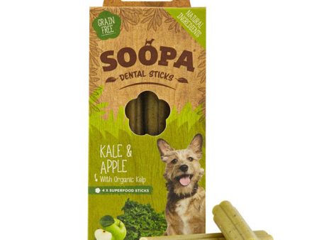 Soopa Kale & Apple Dental Sticks Online Hot Sale